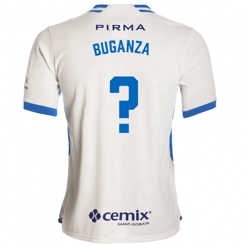 Danxen Herren Franco Buganza #0 Weiß Blau Rot Auswärtstrikot Trikot 2026/27 T-Shirt Schweiz