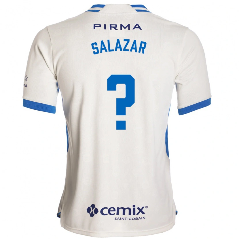 Danxen Herren Fernando Salazar #0 Weiß Blau Rot Auswärtstrikot Trikot 2026/27 T-Shirt Schweiz
