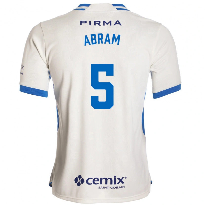 Danxen Herren Luis Abram #5 Weiß Blau Rot Auswärtstrikot Trikot 2026/27 T-Shirt Schweiz