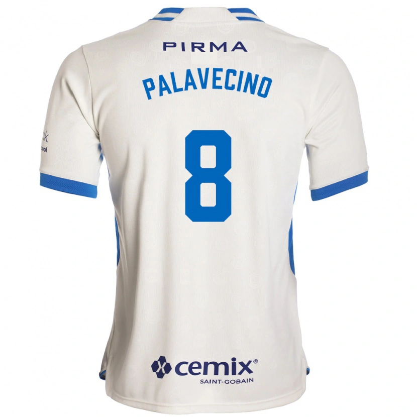 Danxen Herren Agustín Palavecino #8 Weiß Blau Rot Auswärtstrikot Trikot 2026/27 T-Shirt Schweiz