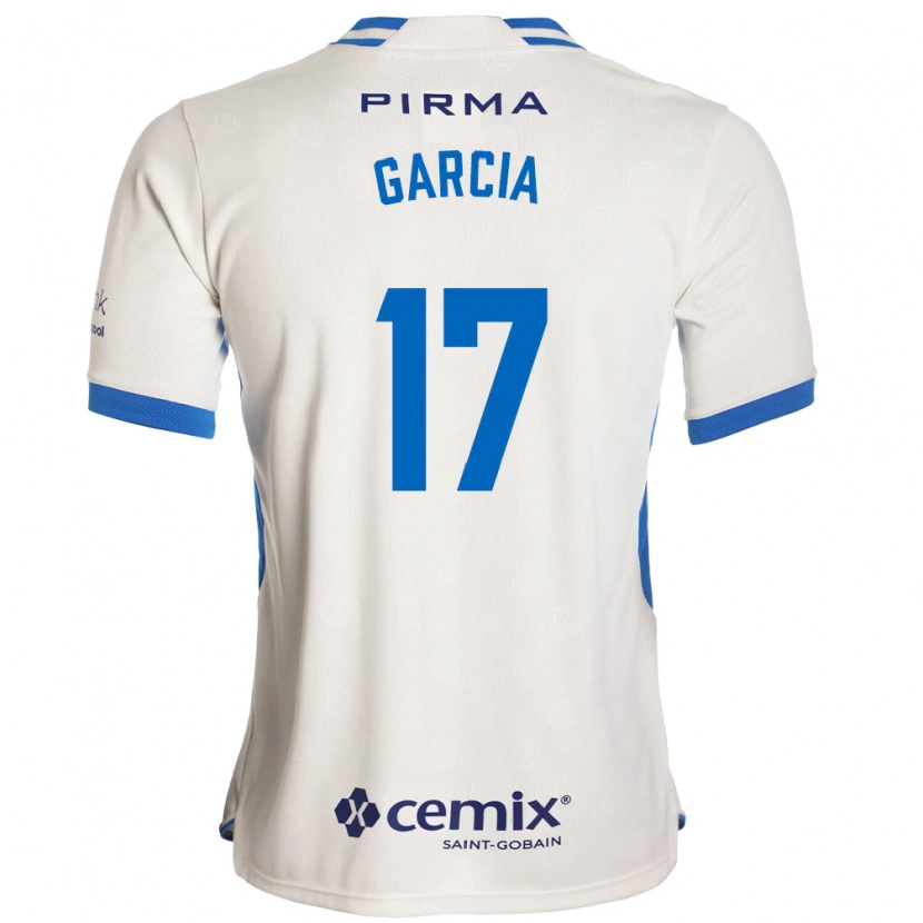 Danxen Herren Amaury García #17 Weiß Blau Rot Auswärtstrikot Trikot 2026/27 T-Shirt Schweiz