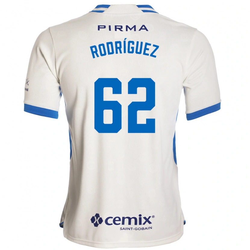 Danxen Herren Emanuel Rodríguez #62 Weiß Blau Rot Auswärtstrikot Trikot 2026/27 T-Shirt Schweiz