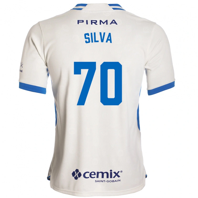 Danxen Herren Iván Silva #70 Weiß Blau Rot Auswärtstrikot Trikot 2026/27 T-Shirt Schweiz