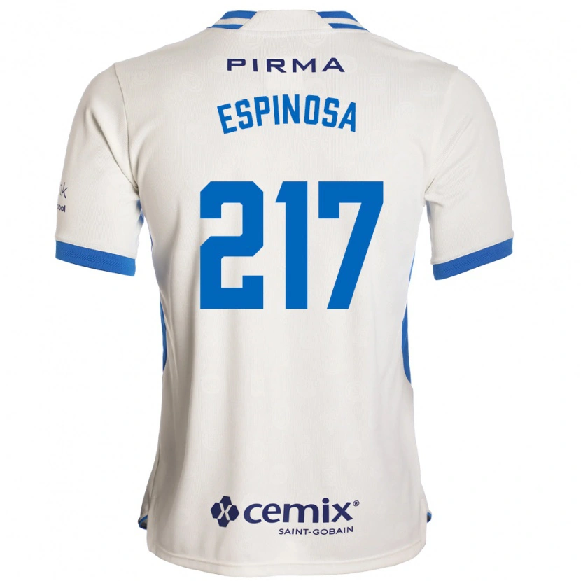 Danxen Herren Samuel Espinosa #217 Weiß Blau Rot Auswärtstrikot Trikot 2026/27 T-Shirt Schweiz