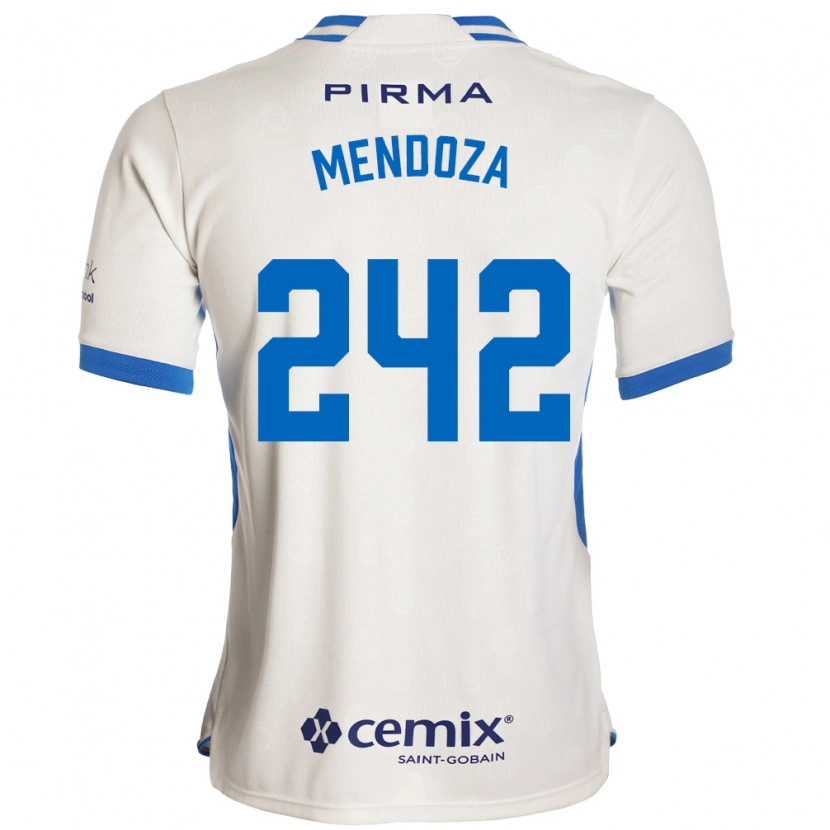 Danxen Herren Giovani Mendoza #242 Weiß Blau Rot Auswärtstrikot Trikot 2026/27 T-Shirt Schweiz