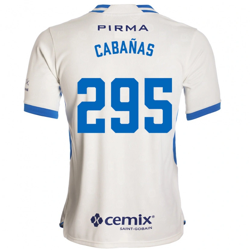 Danxen Herren Diego Cabañas #295 Weiß Blau Rot Auswärtstrikot Trikot 2026/27 T-Shirt Schweiz
