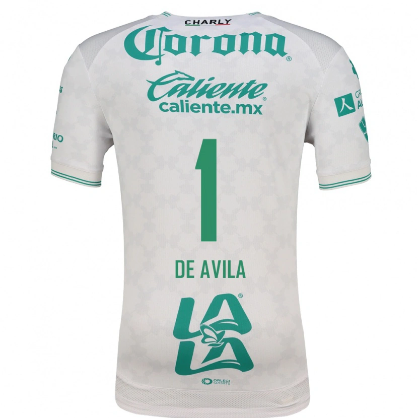 Danxen Herren Hannia De Avila #1 Hellgrün Weiß Auswärtstrikot Trikot 2026/27 T-Shirt Schweiz