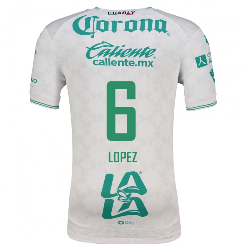 Danxen Herren Brenda Lopez #6 Hellgrün Weiß Auswärtstrikot Trikot 2026/27 T-Shirt Schweiz