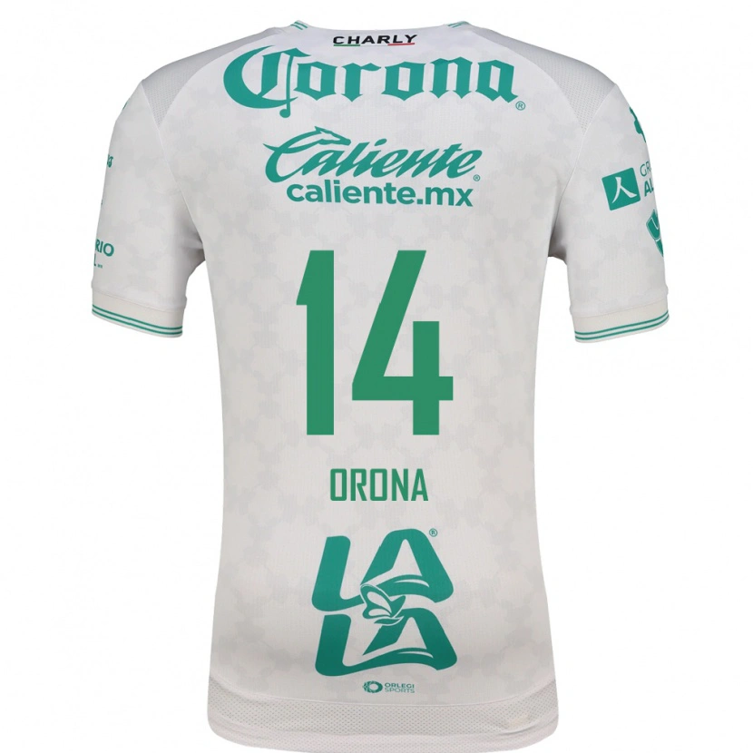 Danxen Herren Efraín Orona #14 Hellgrün Weiß Auswärtstrikot Trikot 2026/27 T-Shirt Schweiz