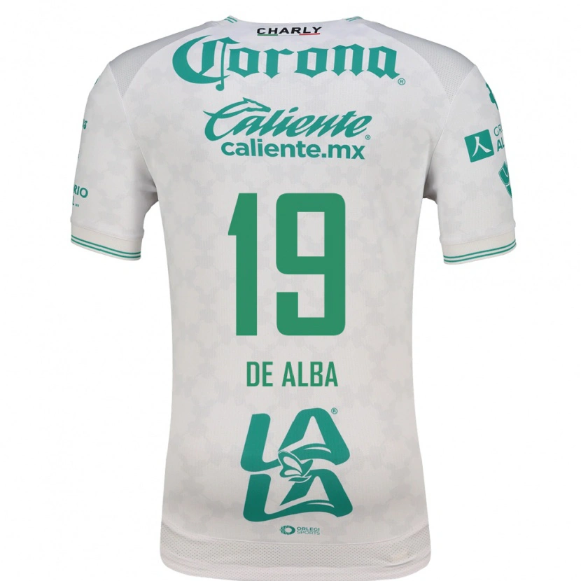 Danxen Herren Luisa De Alba #19 Hellgrün Weiß Auswärtstrikot Trikot 2026/27 T-Shirt Schweiz