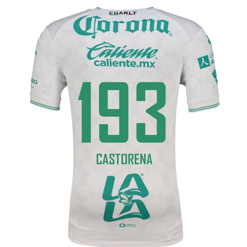 Danxen Herren Damián Castorena #193 Hellgrün Weiß Auswärtstrikot Trikot 2026/27 T-Shirt Schweiz