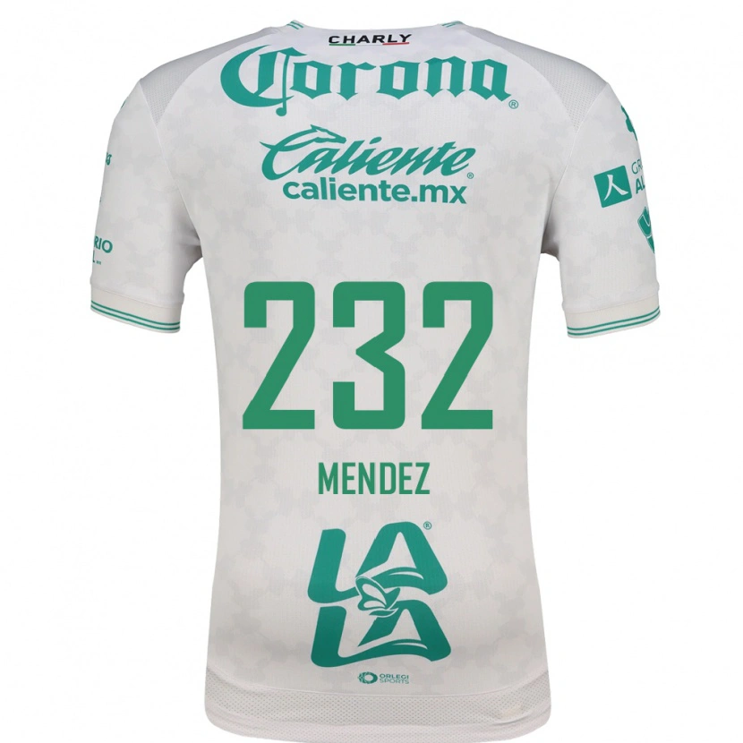 Danxen Herren José Méndez #232 Hellgrün Weiß Auswärtstrikot Trikot 2026/27 T-Shirt Schweiz