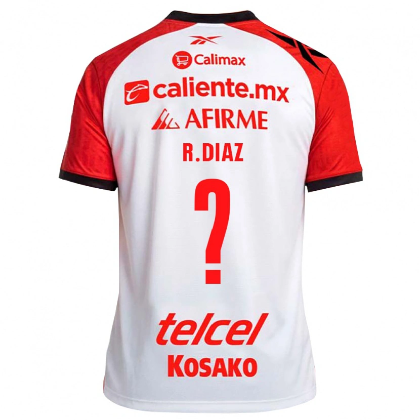 Danxen Herren Ricardo Díaz #0 Weiß Schwarz Rot Auswärtstrikot Trikot 2026/27 T-Shirt Schweiz
