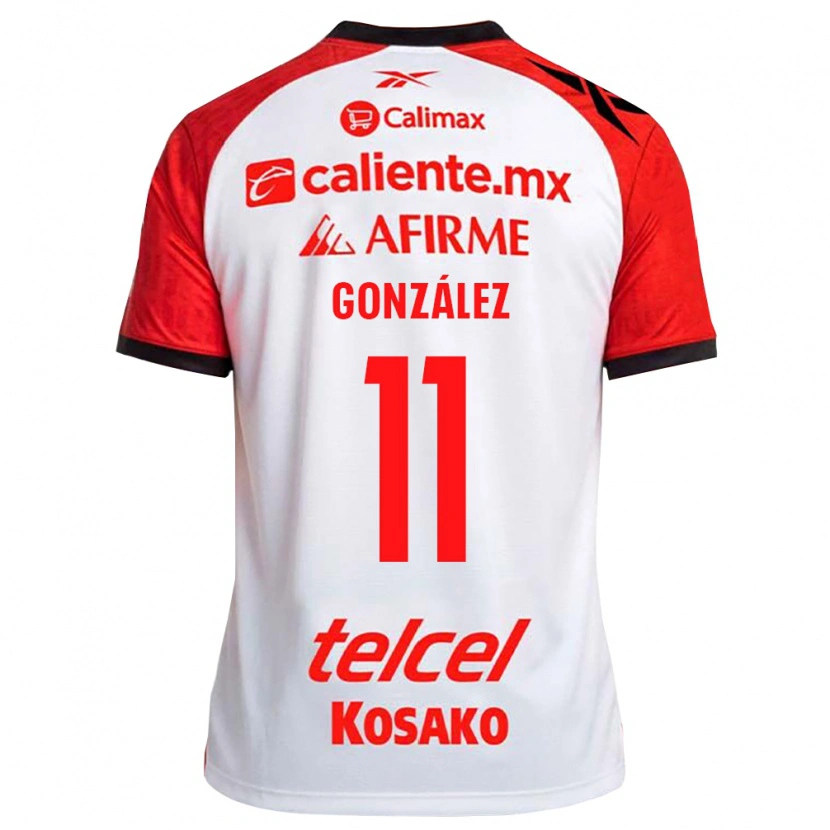 Danxen Herren Francisco González #11 Weiß Schwarz Rot Auswärtstrikot Trikot 2026/27 T-Shirt Schweiz