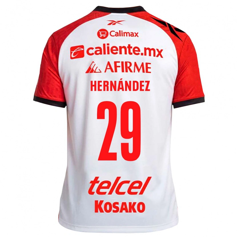 Danxen Herren Salim Hernández #29 Weiß Schwarz Rot Auswärtstrikot Trikot 2026/27 T-Shirt Schweiz