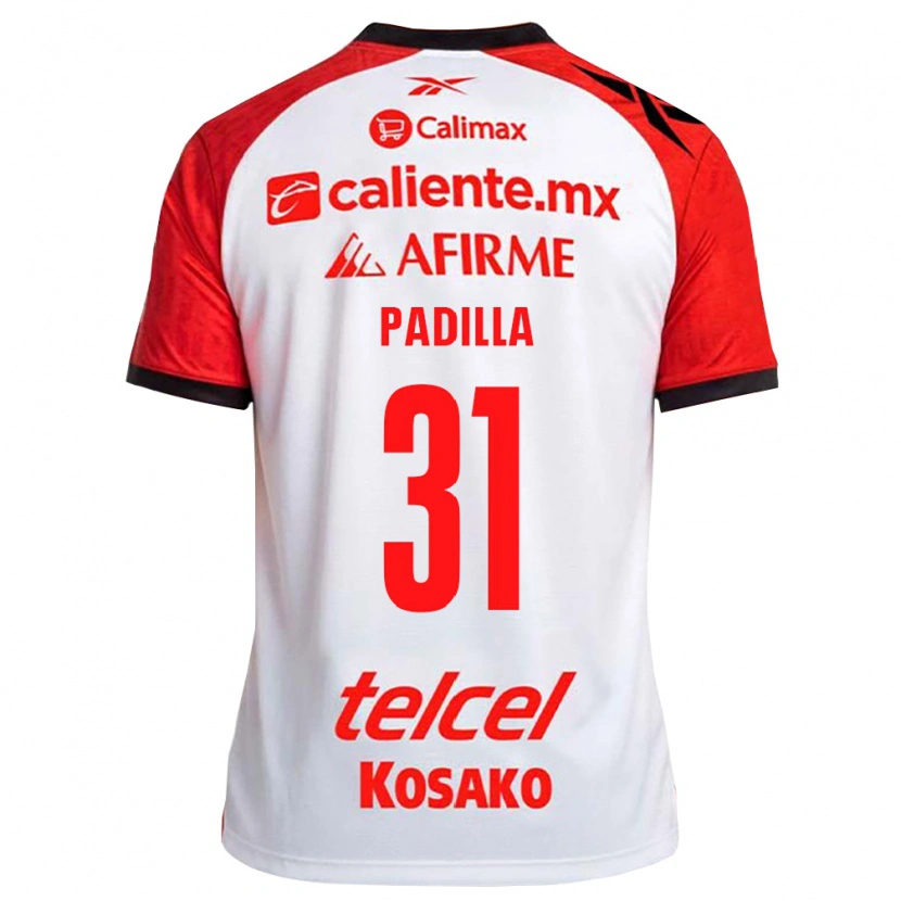 Danxen Herren Yael Padilla #31 Weiß Schwarz Rot Auswärtstrikot Trikot 2026/27 T-Shirt Schweiz