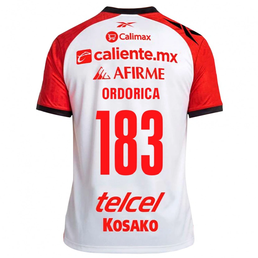 Danxen Herren Brandon Ordorica #183 Weiß Schwarz Rot Auswärtstrikot Trikot 2026/27 T-Shirt Schweiz