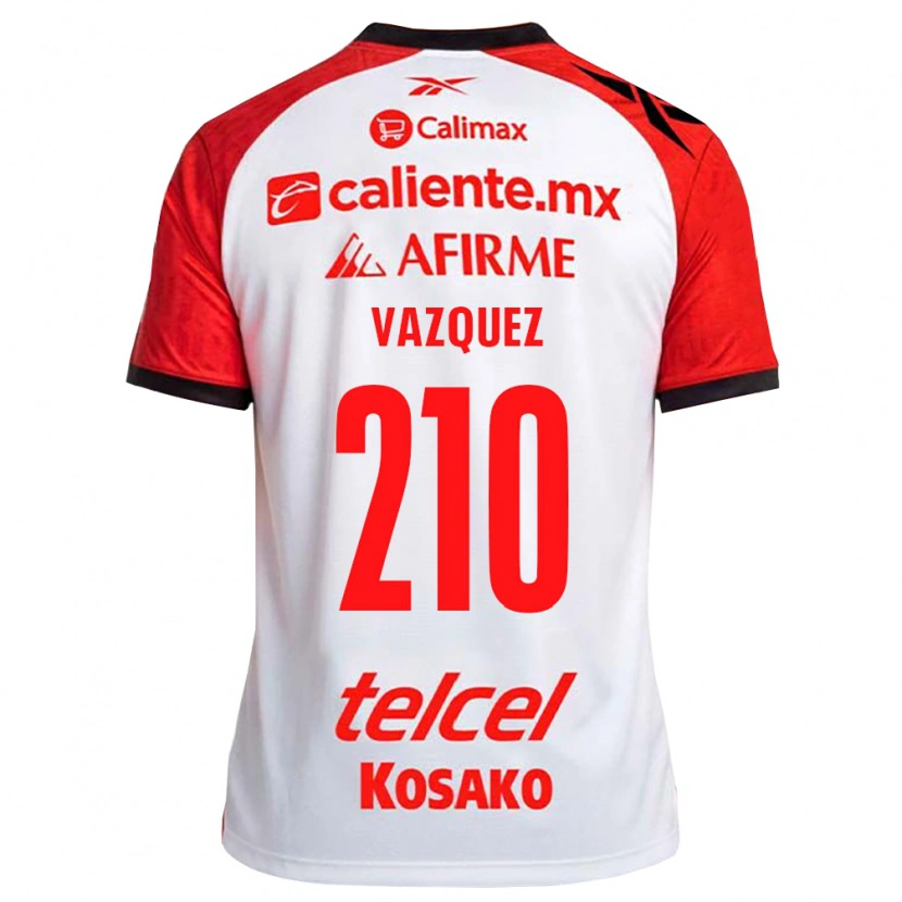 Danxen Herren Daniel Vázquez #210 Weiß Schwarz Rot Auswärtstrikot Trikot 2026/27 T-Shirt Schweiz