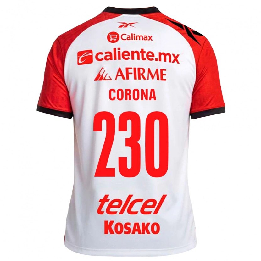 Danxen Herren José Corona #230 Weiß Schwarz Rot Auswärtstrikot Trikot 2026/27 T-Shirt Schweiz