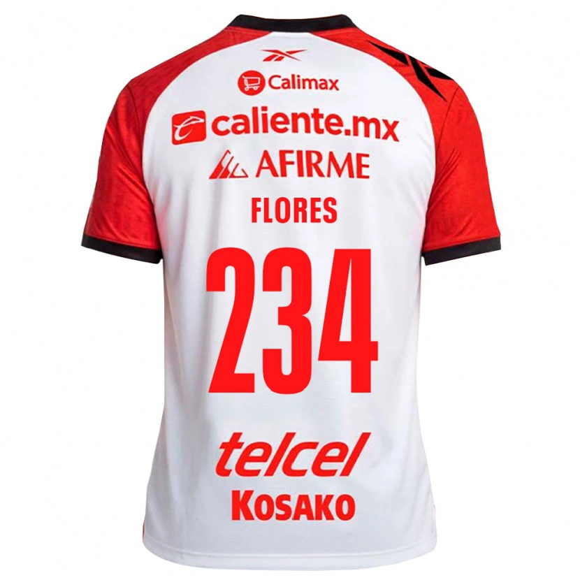 Danxen Herren Arath Flores #234 Weiß Schwarz Rot Auswärtstrikot Trikot 2026/27 T-Shirt Schweiz