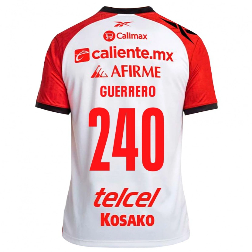 Danxen Herren Román Guerrero #240 Weiß Schwarz Rot Auswärtstrikot Trikot 2026/27 T-Shirt Schweiz