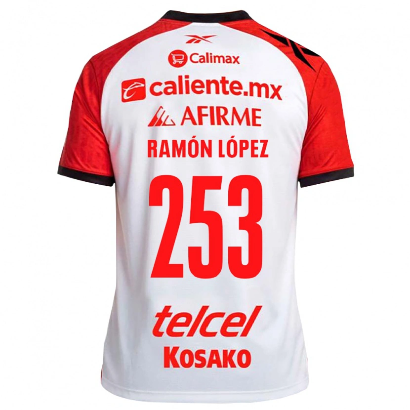 Danxen Herren Juan Ramón López #253 Weiß Schwarz Rot Auswärtstrikot Trikot 2026/27 T-Shirt Schweiz
