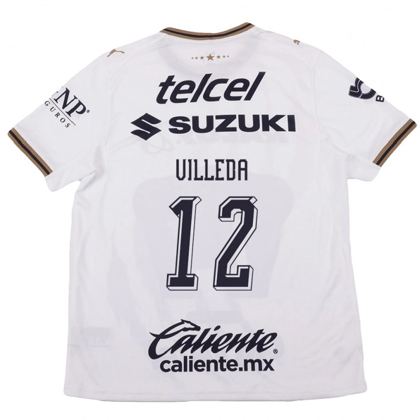 Danxen Herren Melany Villeda #12 Weiß Schwarz Braun Auswärtstrikot Trikot 2026/27 T-Shirt Schweiz