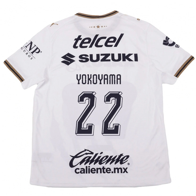 Danxen Herren Akemi Yokoyama #22 Weiß Schwarz Braun Auswärtstrikot Trikot 2026/27 T-Shirt Schweiz
