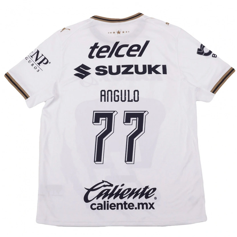 Danxen Herren Álvaro Angulo #77 Weiß Schwarz Braun Auswärtstrikot Trikot 2026/27 T-Shirt Schweiz