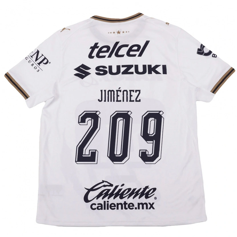 Danxen Herren Norberto Jiménez #209 Weiß Schwarz Braun Auswärtstrikot Trikot 2026/27 T-Shirt Schweiz