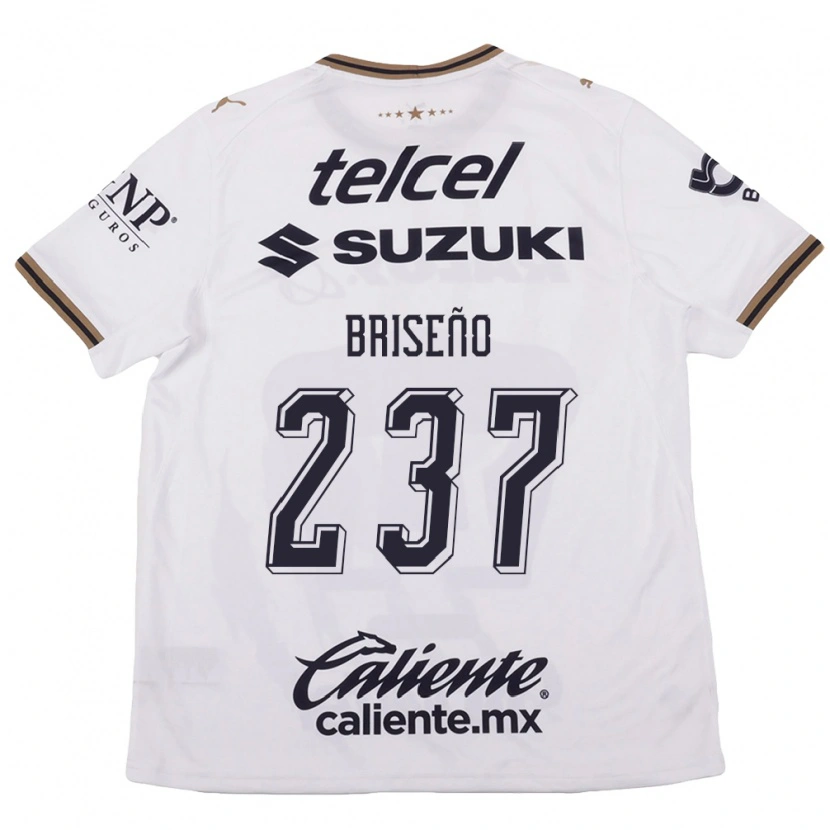 Danxen Herren Juan Briseño #237 Weiß Schwarz Braun Auswärtstrikot Trikot 2026/27 T-Shirt Schweiz