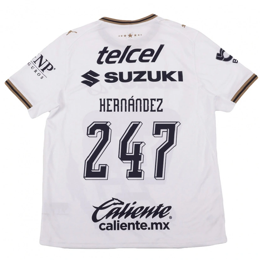 Danxen Herren Oswaldo Hernández #247 Weiß Schwarz Braun Auswärtstrikot Trikot 2026/27 T-Shirt Schweiz