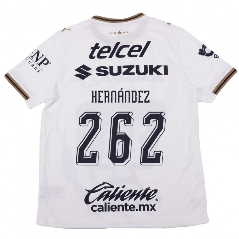 Danxen Herren Roberto Hernández #262 Weiß Schwarz Braun Auswärtstrikot Trikot 2026/27 T-Shirt Schweiz
