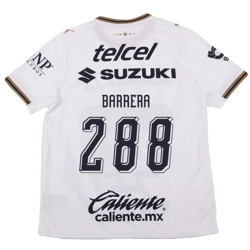 Danxen Herren Diego Barrera #288 Weiß Schwarz Braun Auswärtstrikot Trikot 2026/27 T-Shirt Schweiz