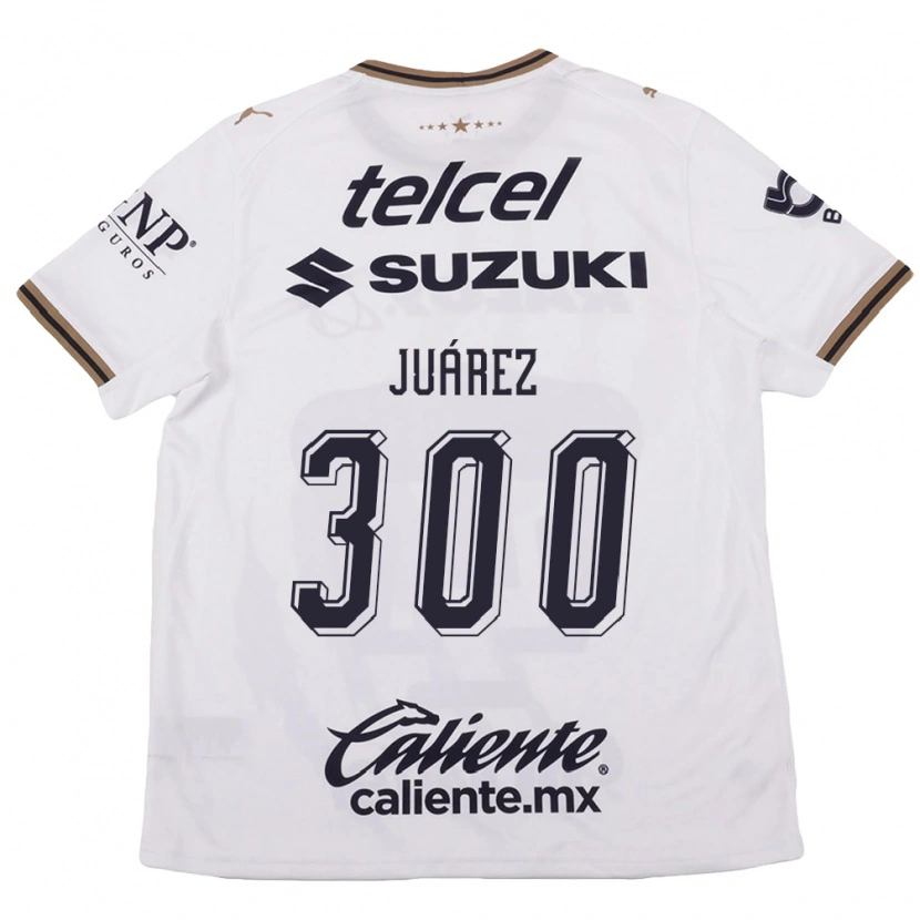 Danxen Herren Jonathan Juárez #300 Weiß Schwarz Braun Auswärtstrikot Trikot 2026/27 T-Shirt Schweiz