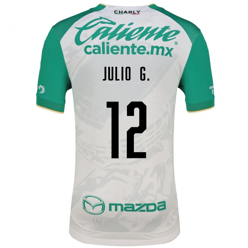 Danxen Herren Julio González #12 Hellgrün Weiß Auswärtstrikot Trikot 2026/27 T-Shirt Schweiz