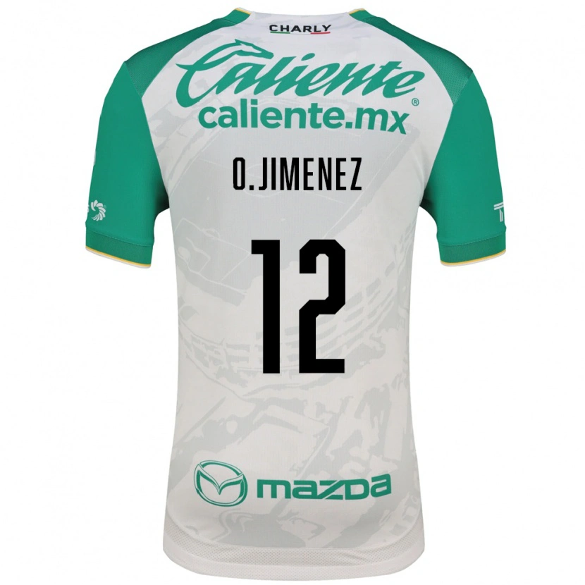 Danxen Herren Oscar Jimenez #12 Hellgrün Weiß Auswärtstrikot Trikot 2026/27 T-Shirt Schweiz