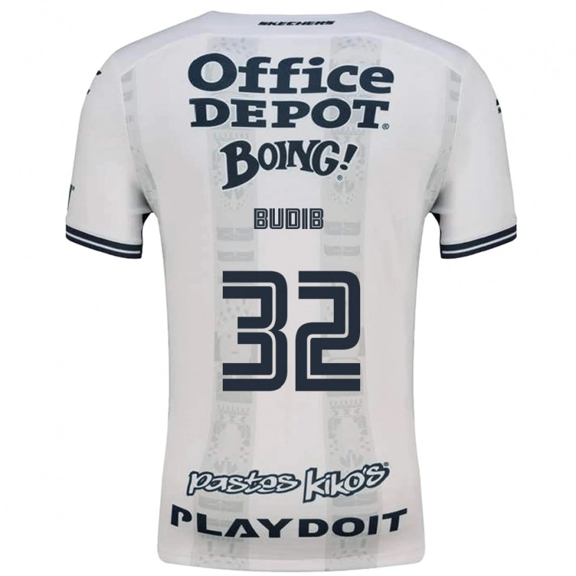 Danxen Herren Pedro Budib #32 Rot Weiß Schwarz Auswärtstrikot Trikot 2026/27 T-Shirt Schweiz