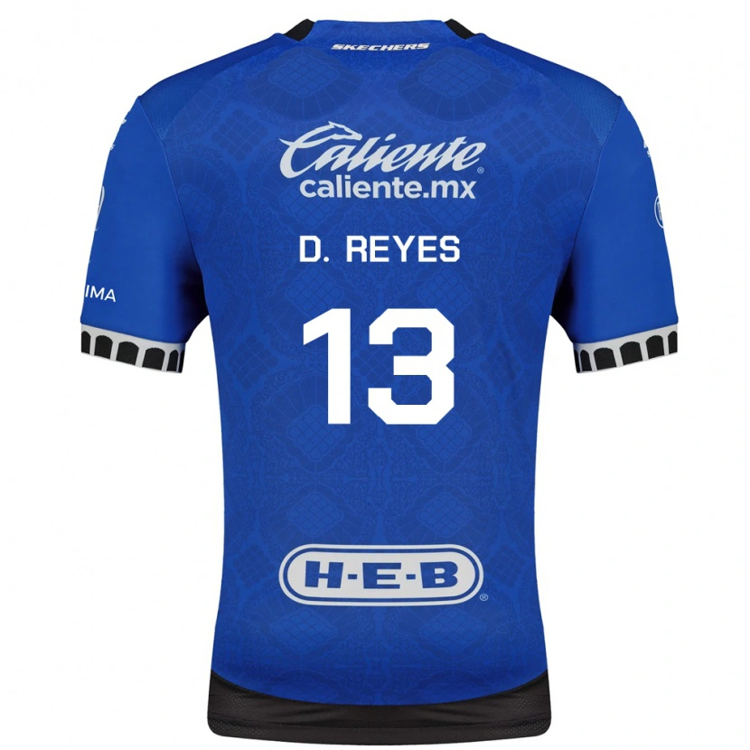 Danxen Herren Diego Reyes #13 Königsblau Weiß Schwarz Auswärtstrikot Trikot 2026/27 T-Shirt Schweiz