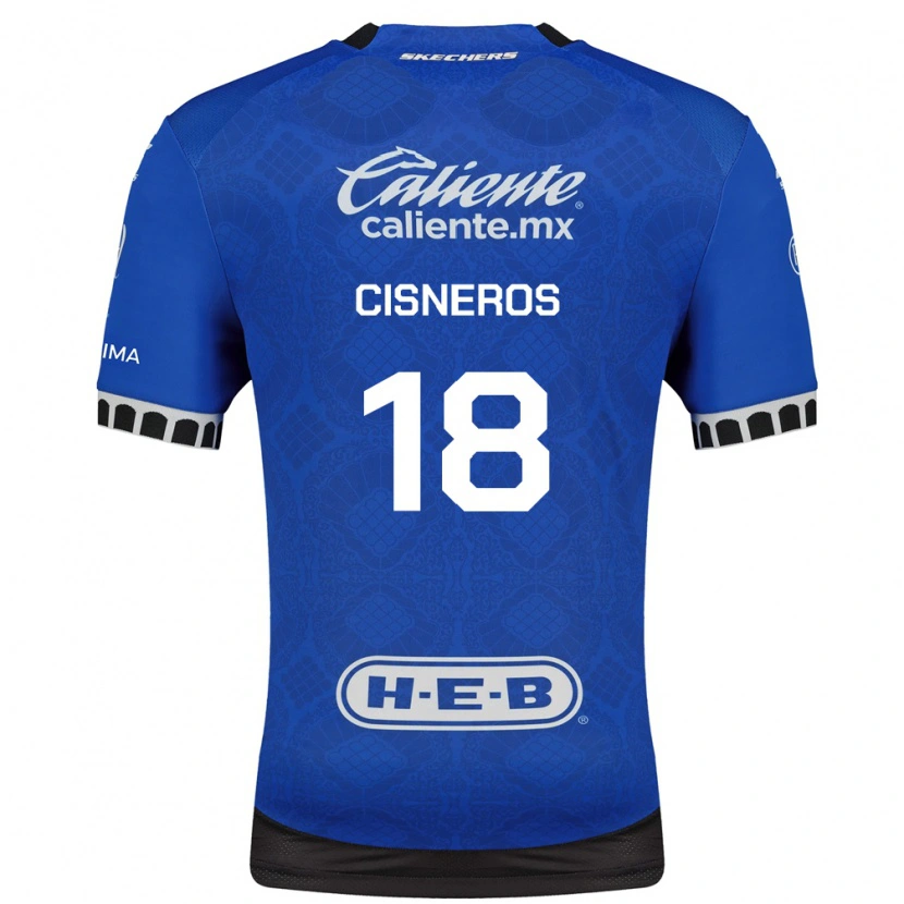 Danxen Herren Ronaldo Cisneros #18 Königsblau Weiß Schwarz Auswärtstrikot Trikot 2026/27 T-Shirt Schweiz