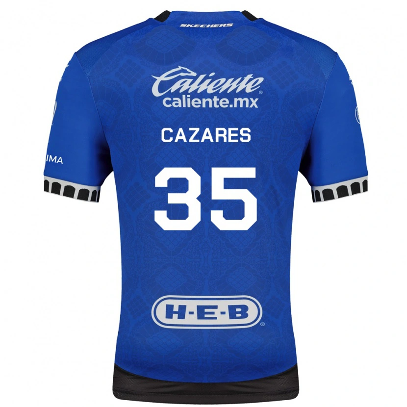 Danxen Herren Juan Cázares #35 Königsblau Weiß Schwarz Auswärtstrikot Trikot 2026/27 T-Shirt Schweiz