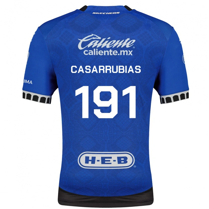 Danxen Herren Aaron Casarrubias #191 Königsblau Weiß Schwarz Auswärtstrikot Trikot 2026/27 T-Shirt Schweiz