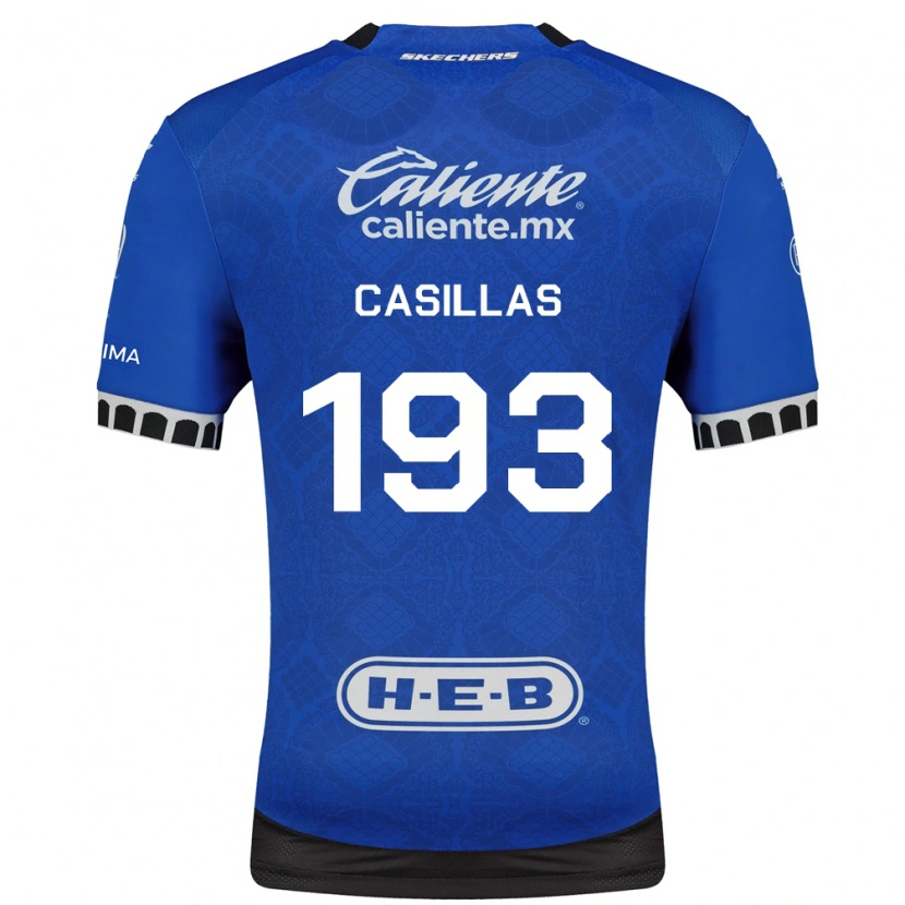 Danxen Herren Mauricio Casillas #193 Königsblau Weiß Schwarz Auswärtstrikot Trikot 2026/27 T-Shirt Schweiz