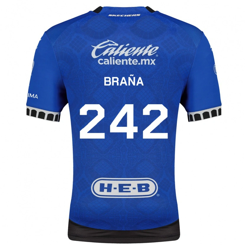Danxen Herren Armando Braña #242 Königsblau Weiß Schwarz Auswärtstrikot Trikot 2026/27 T-Shirt Schweiz