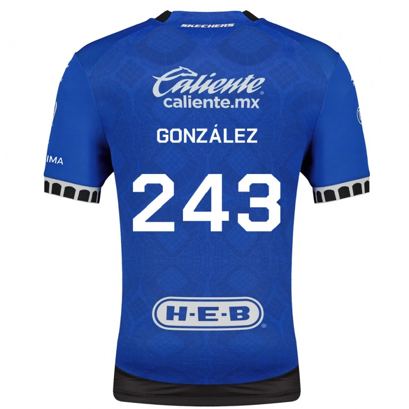 Danxen Herren Leonardo González #243 Königsblau Weiß Schwarz Auswärtstrikot Trikot 2026/27 T-Shirt Schweiz