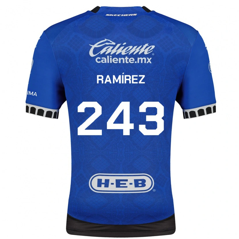 Danxen Herren Eleazar Ramírez #243 Königsblau Weiß Schwarz Auswärtstrikot Trikot 2026/27 T-Shirt Schweiz