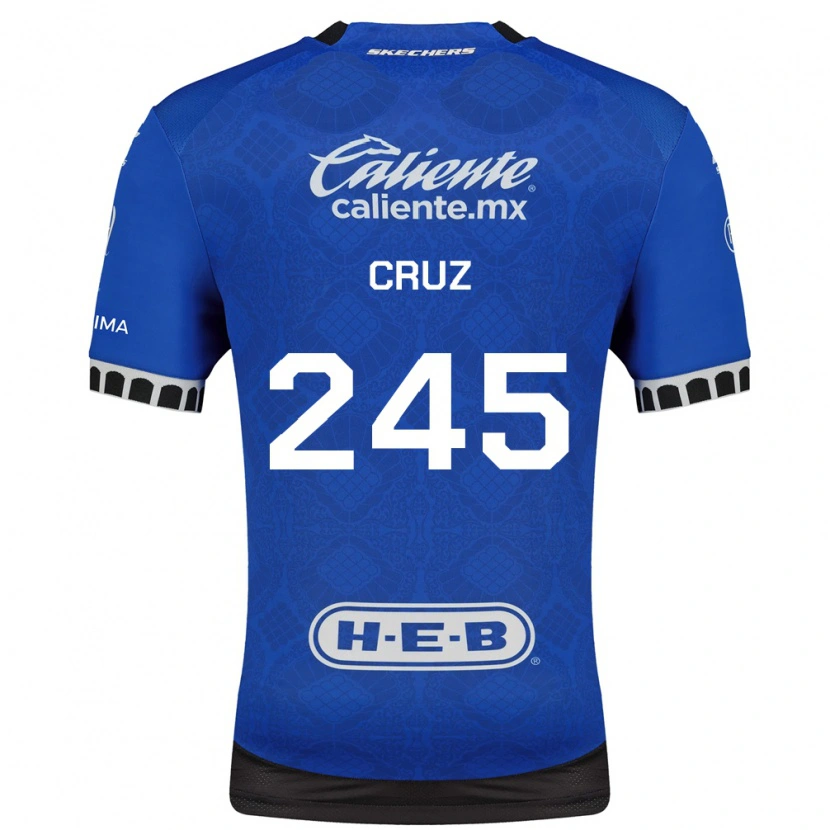 Danxen Herren Leonardo Cruz #245 Königsblau Weiß Schwarz Auswärtstrikot Trikot 2026/27 T-Shirt Schweiz