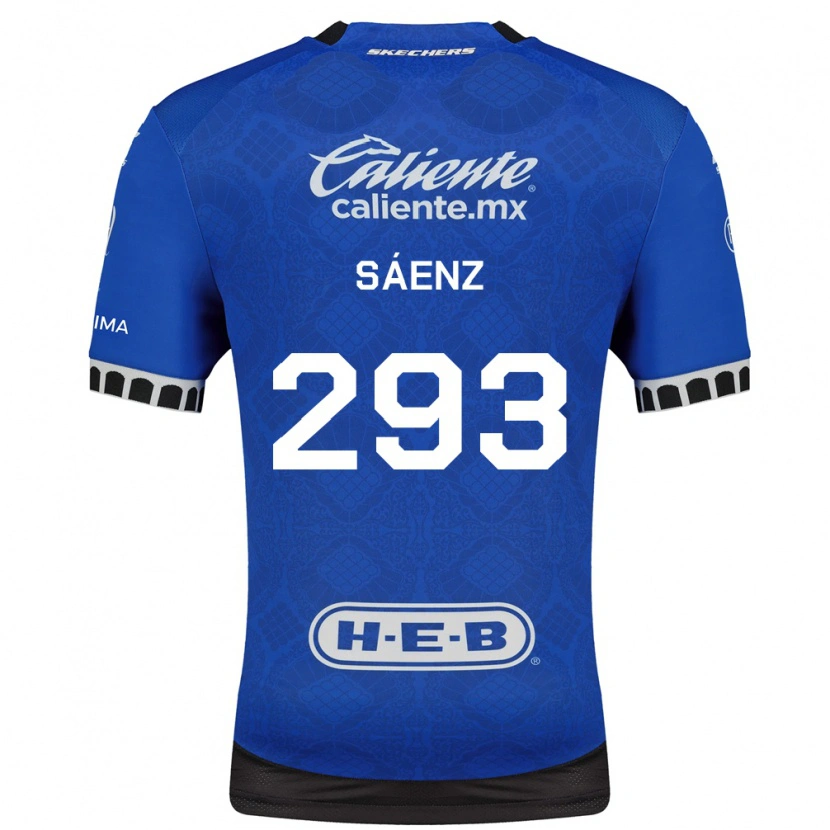 Danxen Herren Nicolás Sáenz #293 Königsblau Weiß Schwarz Auswärtstrikot Trikot 2026/27 T-Shirt Schweiz