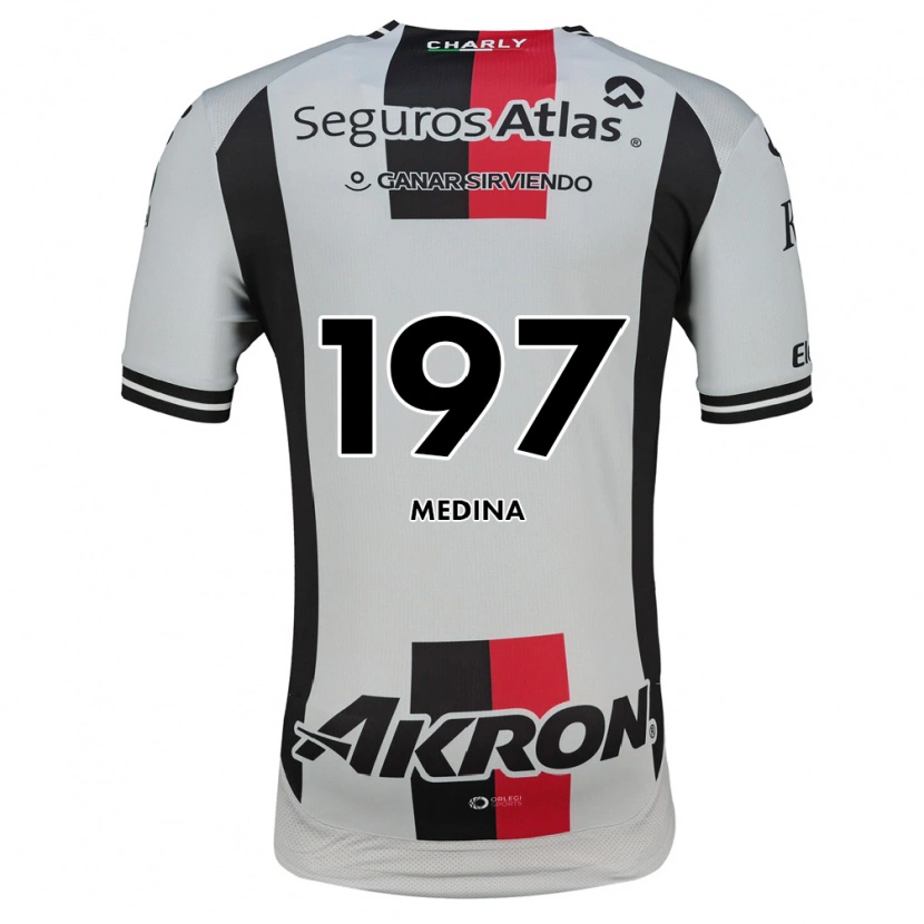 Danxen Herren Héctor Medina #197 Weiß Rot Schwarz Auswärtstrikot Trikot 2026/27 T-Shirt Schweiz