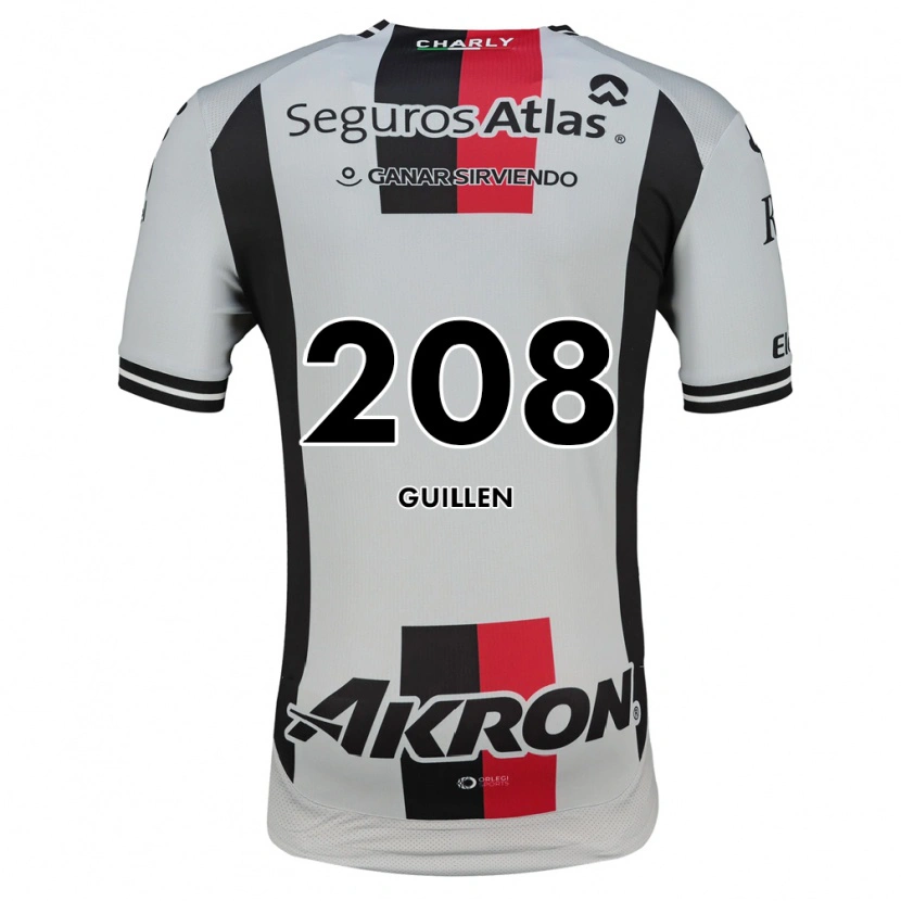 Danxen Herren Jesús Guillén #208 Weiß Rot Schwarz Auswärtstrikot Trikot 2026/27 T-Shirt Schweiz